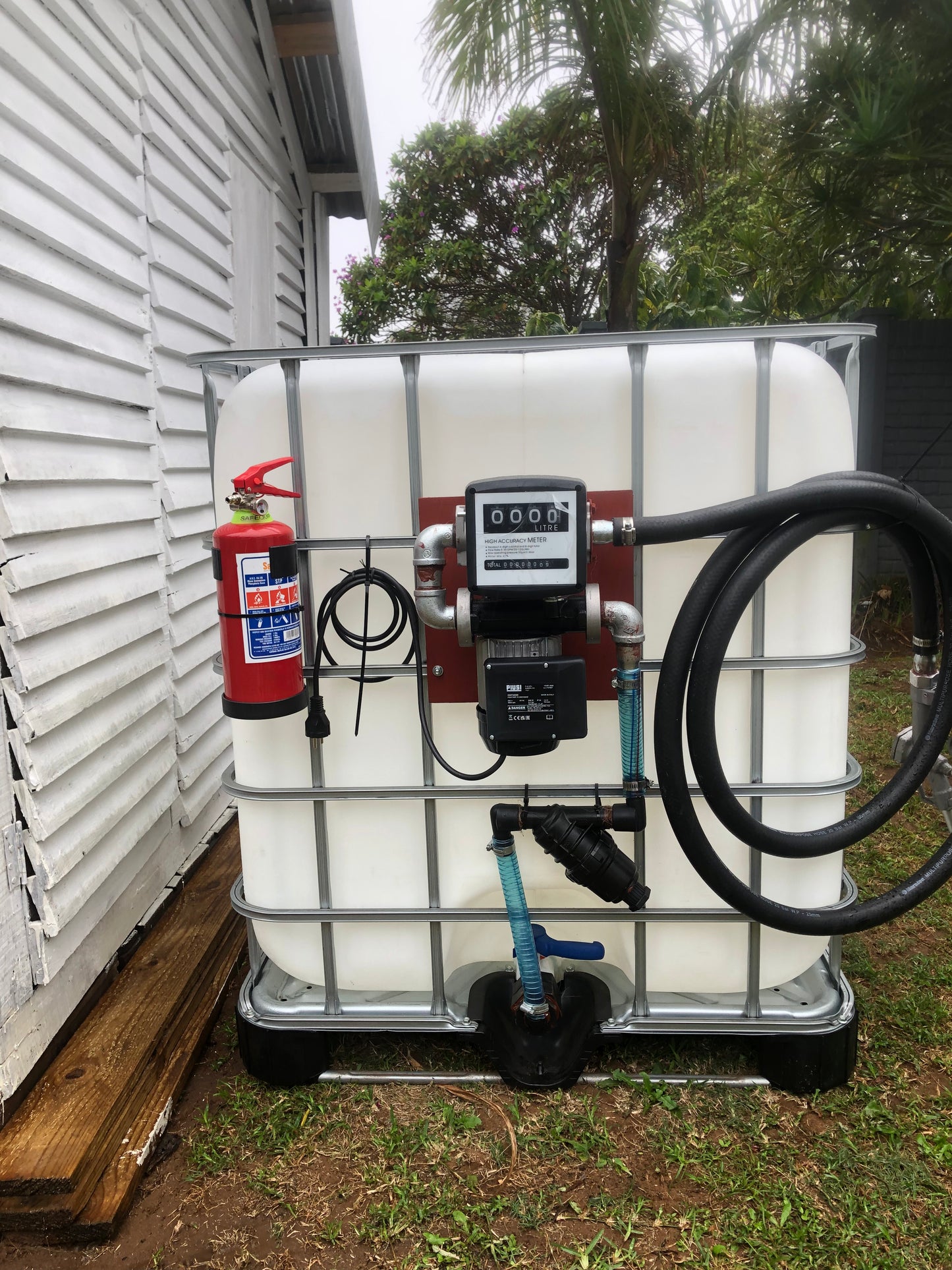 Piusi 1000L 220V 72l/min Diesel/paraffin bowser (Italian)