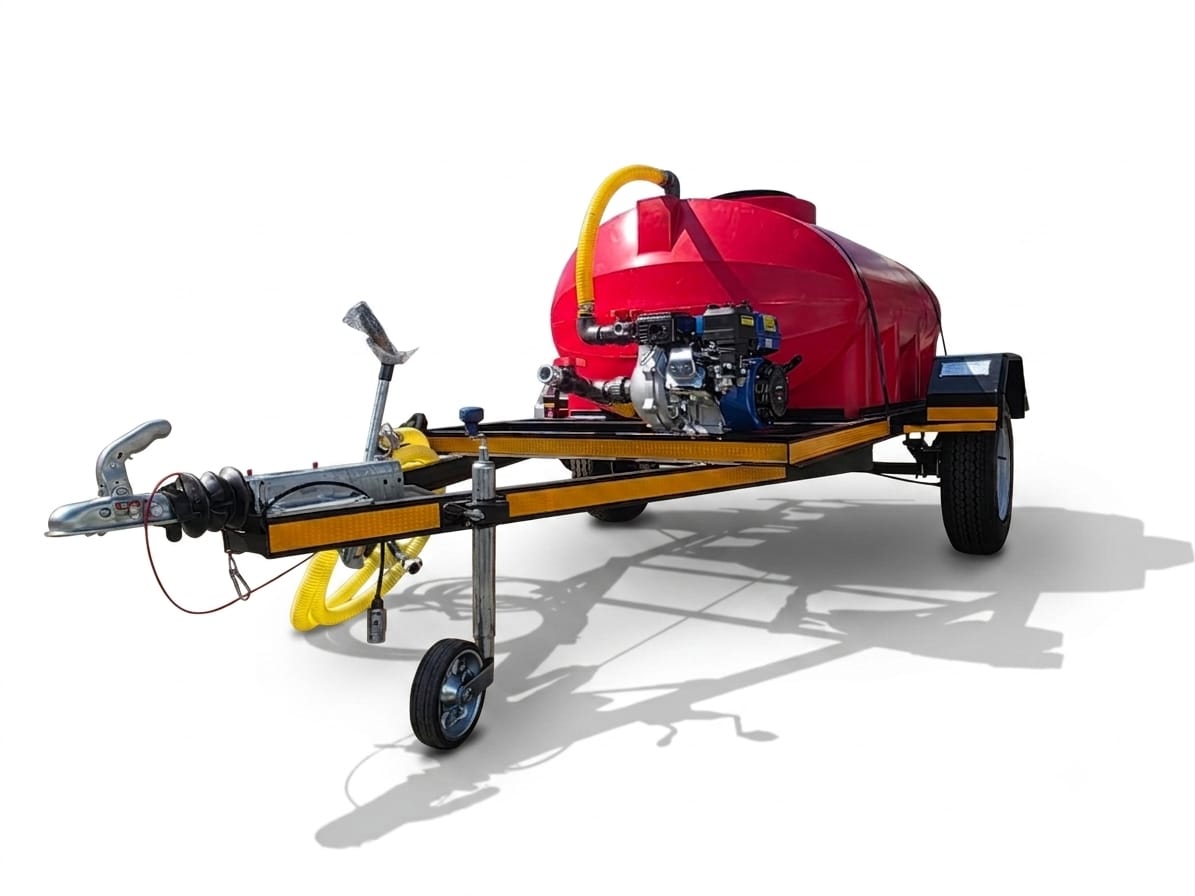 1500L Fire Fighter Trailer 7 Bar 1 Outlet