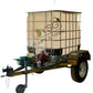 1000 Litre Flowbin Water Trailer (Petrol Powered Pump)