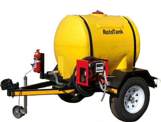 500 LITRE DIESEL TRAILER