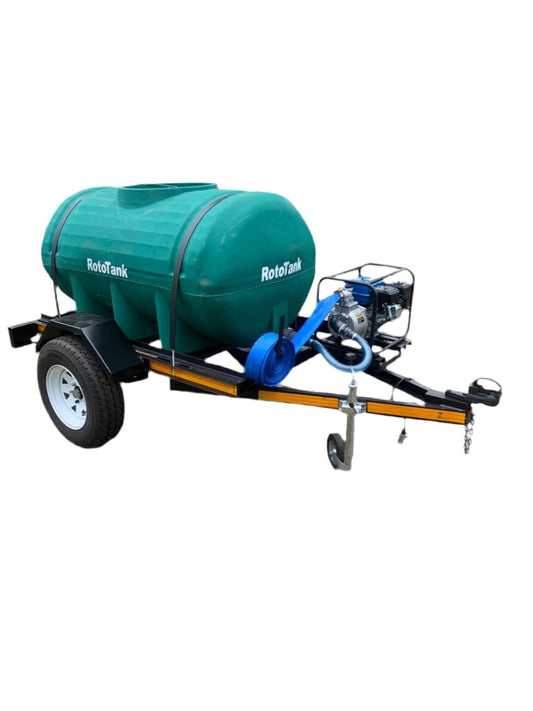 600 Litre Horizontal Water Trailer