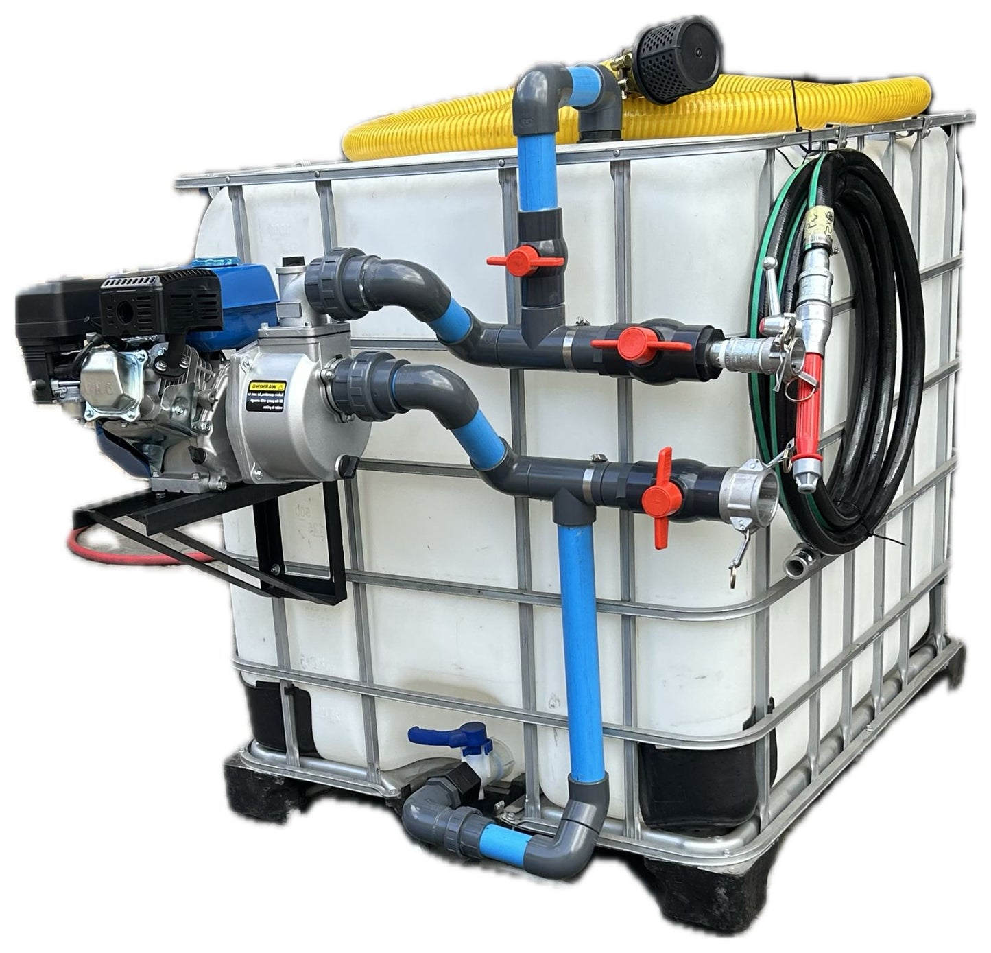 1000 Litre IBC Flow Bin Fire Fighting Unit