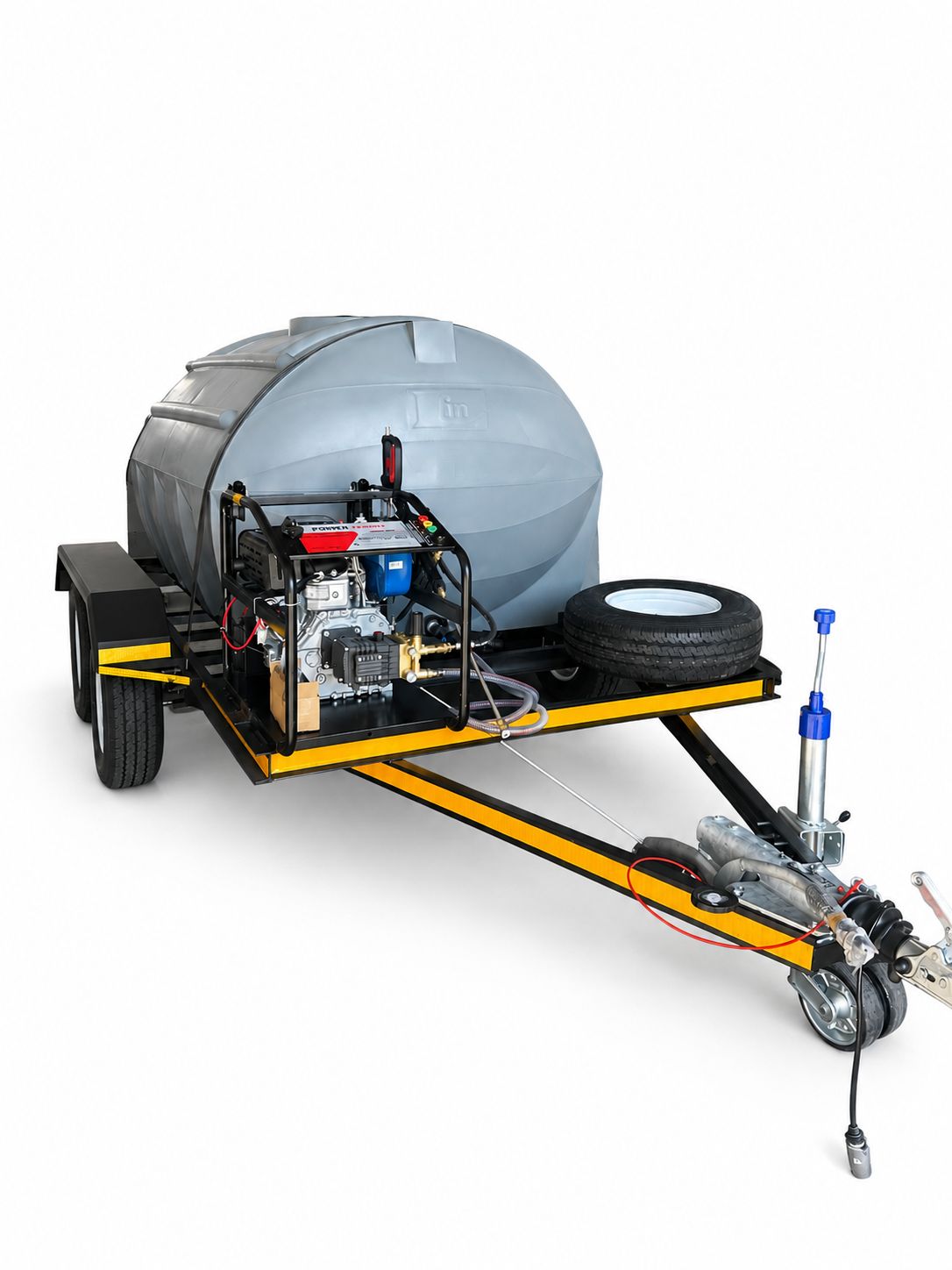 Mobile high pressure washer 