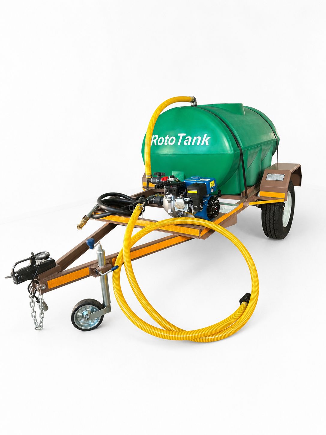 1000L Fire Fighter Trailer 7 Bar 1 Outlet