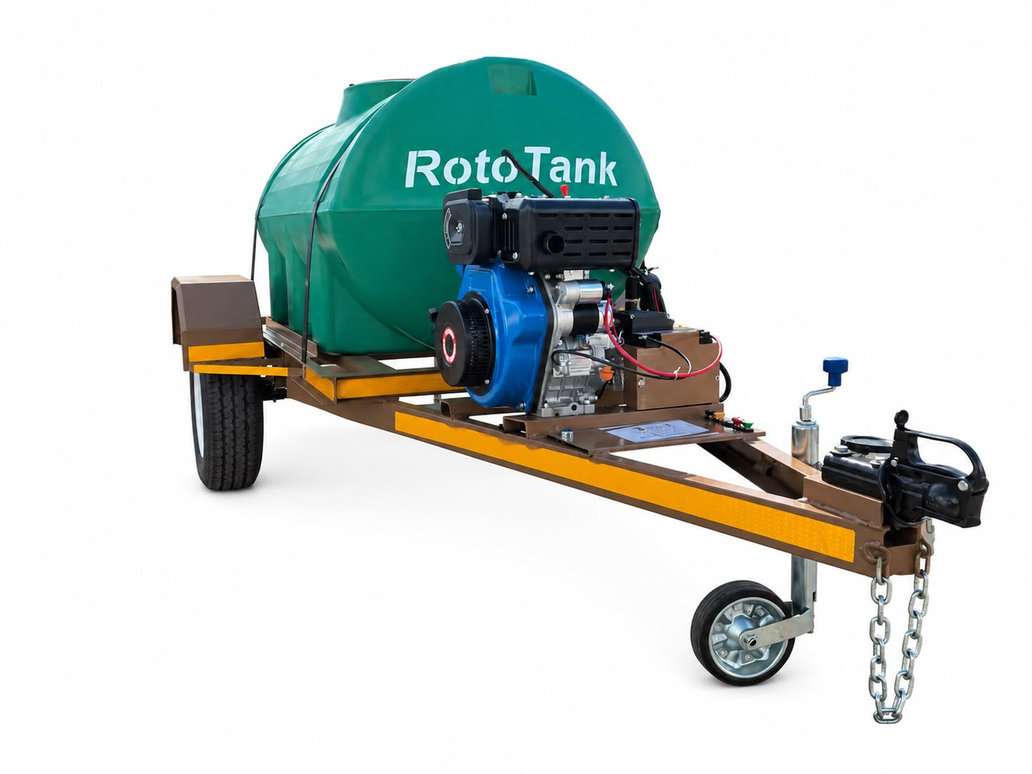 Pressure washer trailer