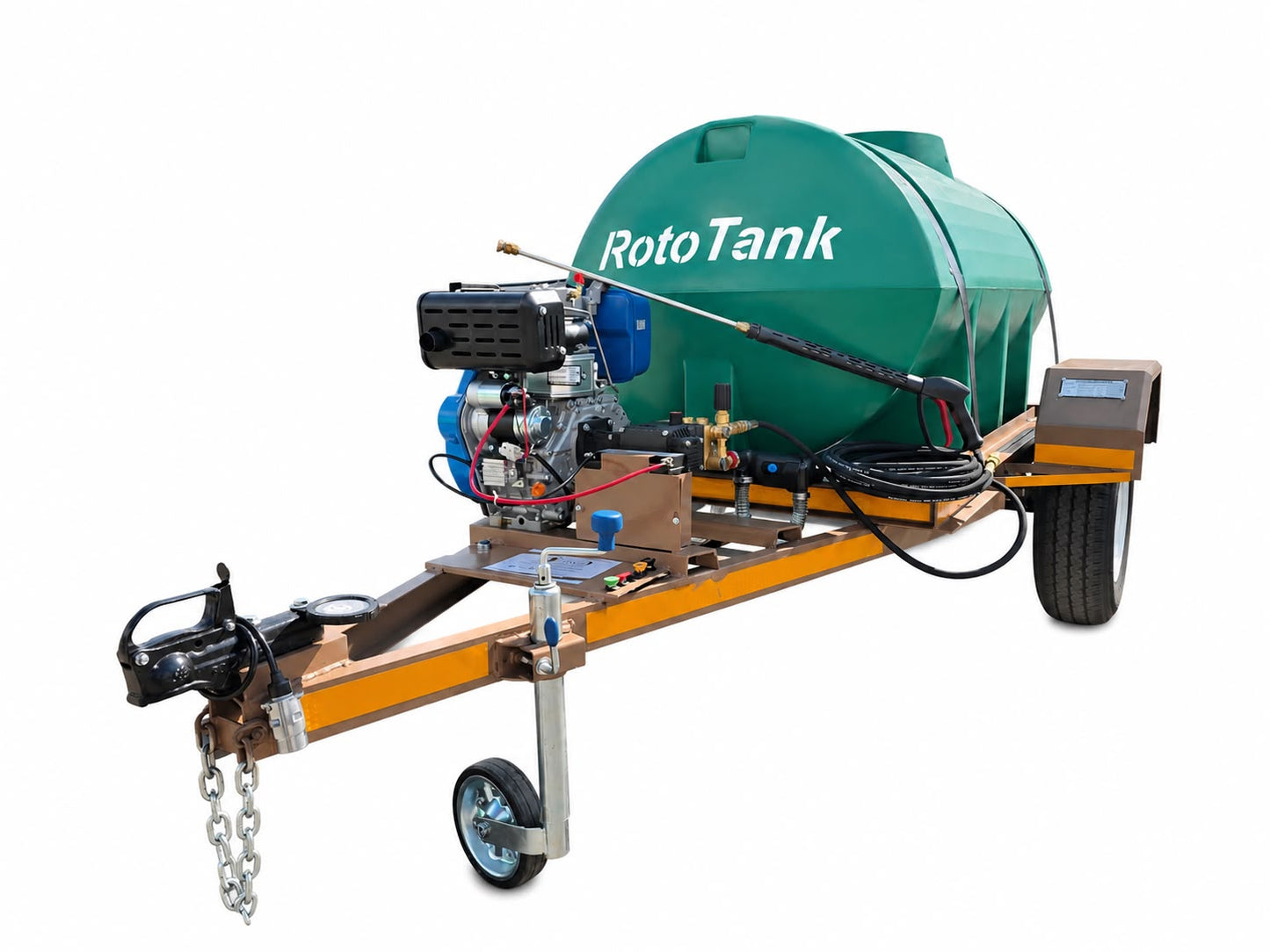 Mobile pressure washer 