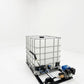 1000L Mobile High Pressure Washer 124 Bar 5.5HP Petrol Unit