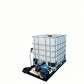 1000L Mobile High Pressure Washer 124 Bar 5.5HP Petrol Unit