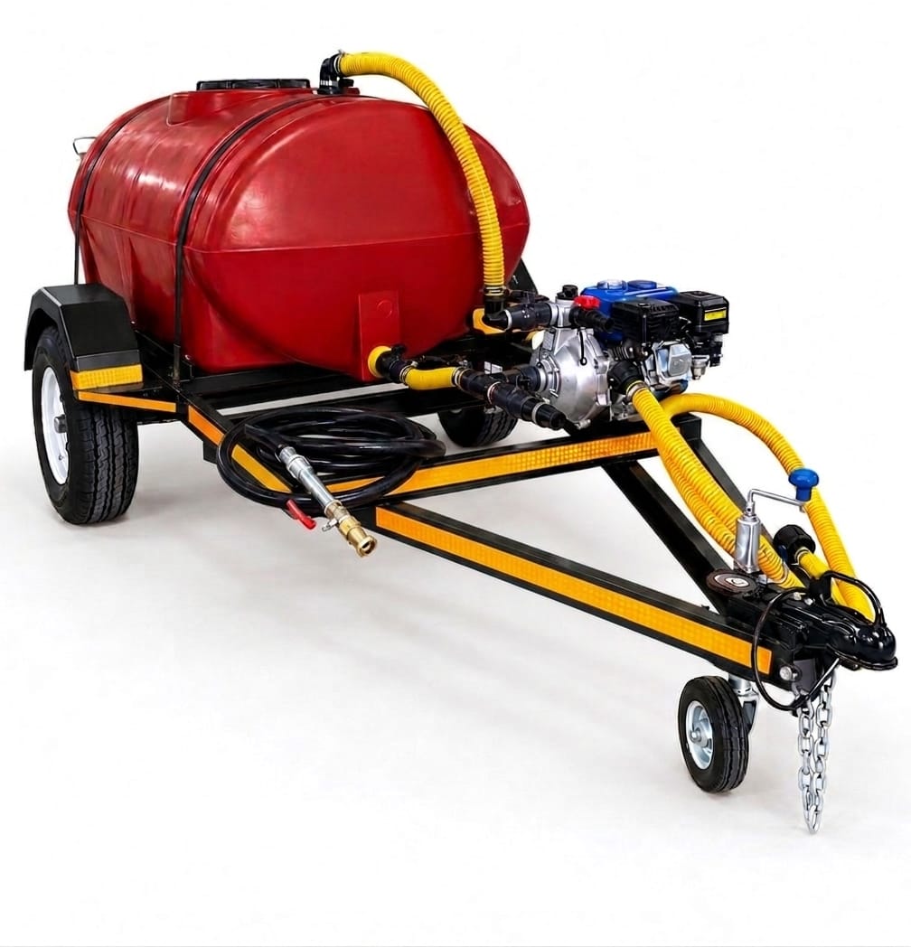 1000L Fire Fighter Trailer 9.5 Bar 1 Outlet