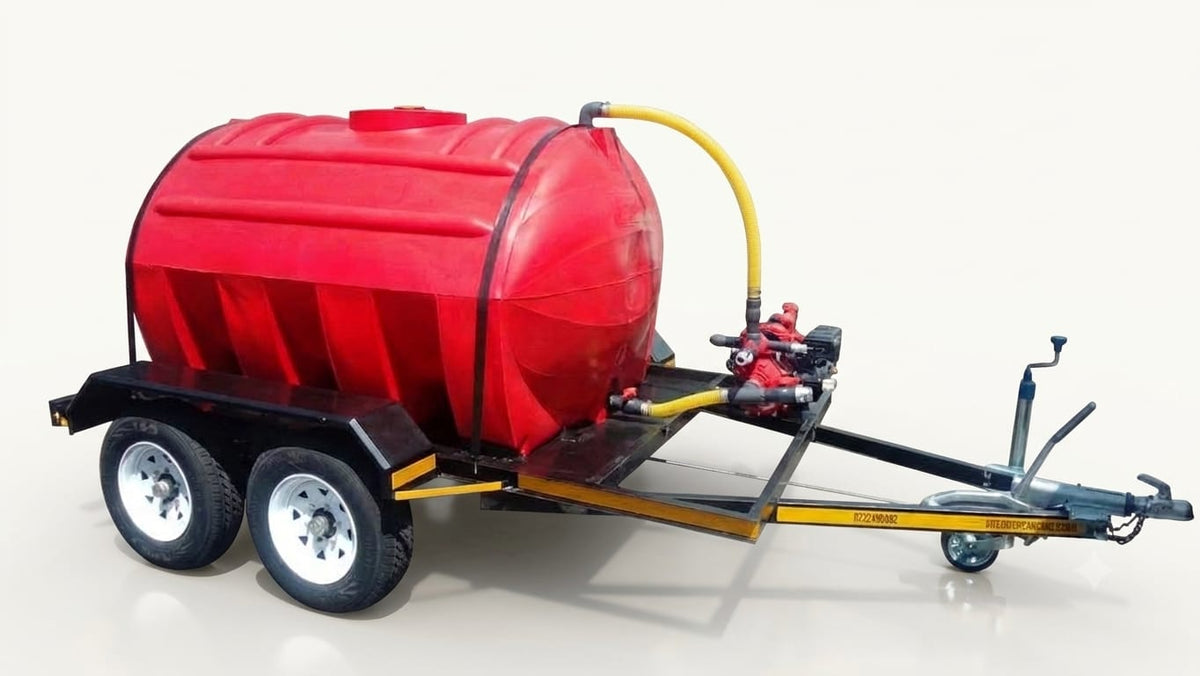 2500L Fire Fighter Trailer 7 Bar 1 Outlet