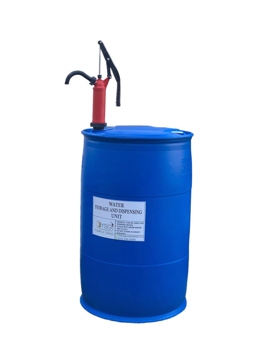 210 Litre Water Tank - Tighthead With Hand Pump