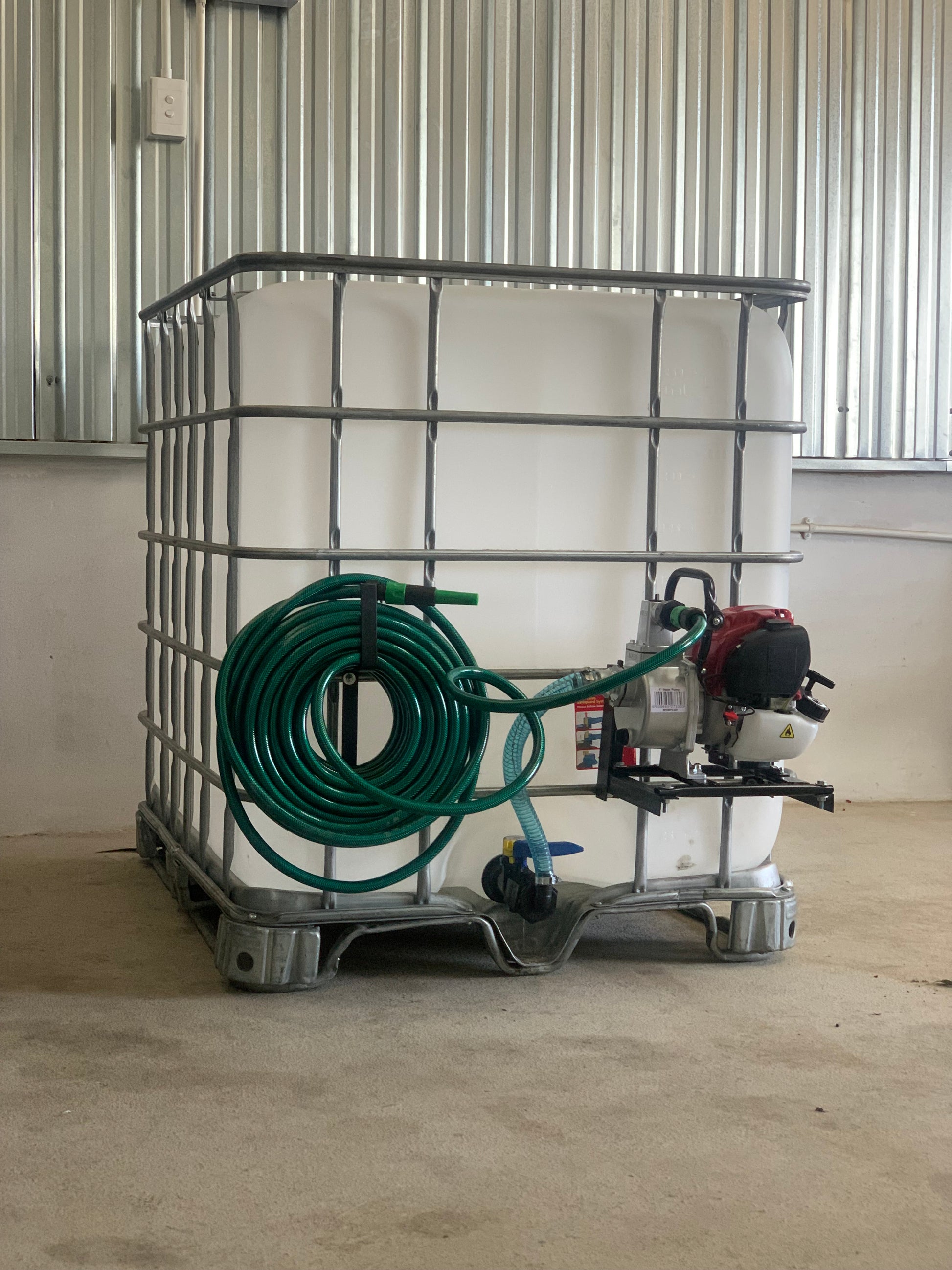 Water Bowser with Petrol Pump